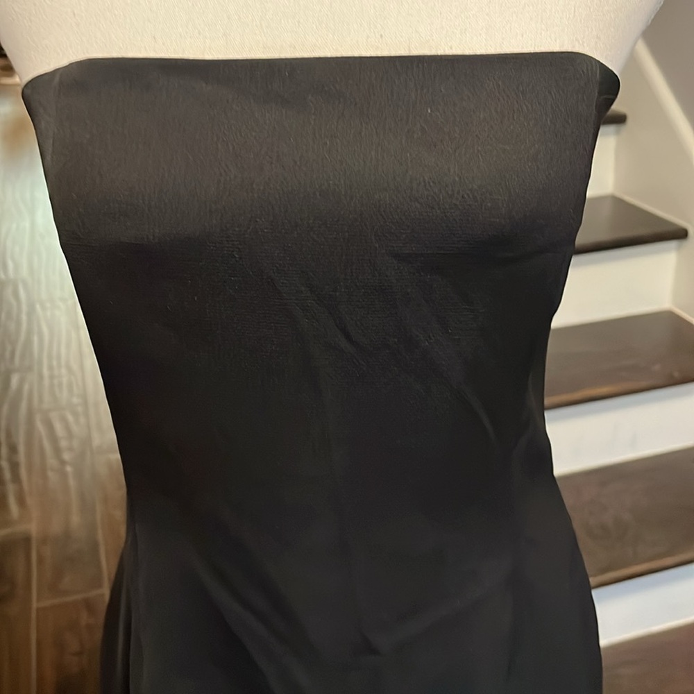 Hugo Buscati Collection Black Cocktail Dress at its finest Sexy yet classy sz 10 - Picture 4 of 14